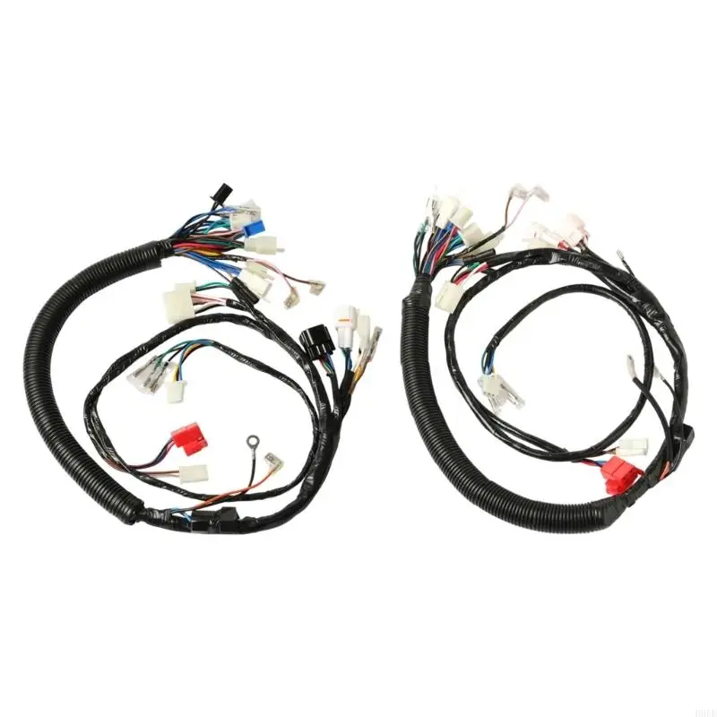 Full Motorcycle Wiring Harness Line Replacement Socket Cord Assembly for YBR125 JYM125 Circuit Cable Motorbike Accessory H9EE