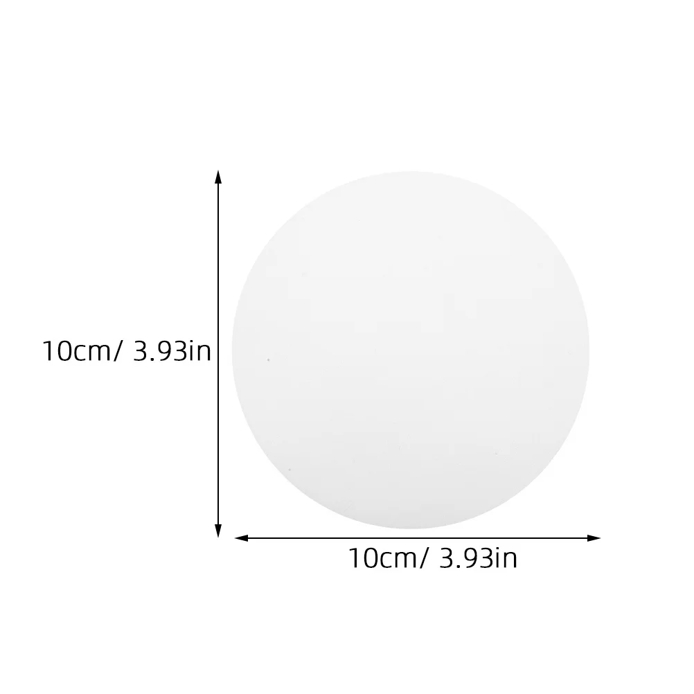 6pcs Downlight Diffuser Sheets Flat For Recessed Lighting Replacement Anti-Dazzling Ceiling Light Covers Lamp Shade Material Pc