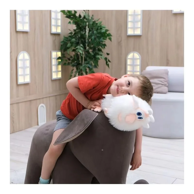 Booba Plush Toy Cartoon Anime Soft Fluffy Cute Stuffed Doll Gift Soothing Companion Doll Sleeping Pillow Desktop Ornament 30cm - view 5