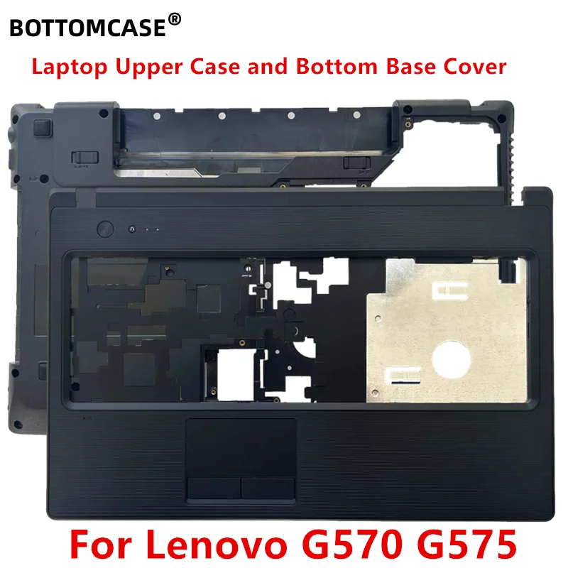 Bottom case®Neu für Lenovo G570 G575 obere Abdeckung Handballen auflage Großbuchstaben/untere Basis Chassis D Abdeckung Gehäuses chale