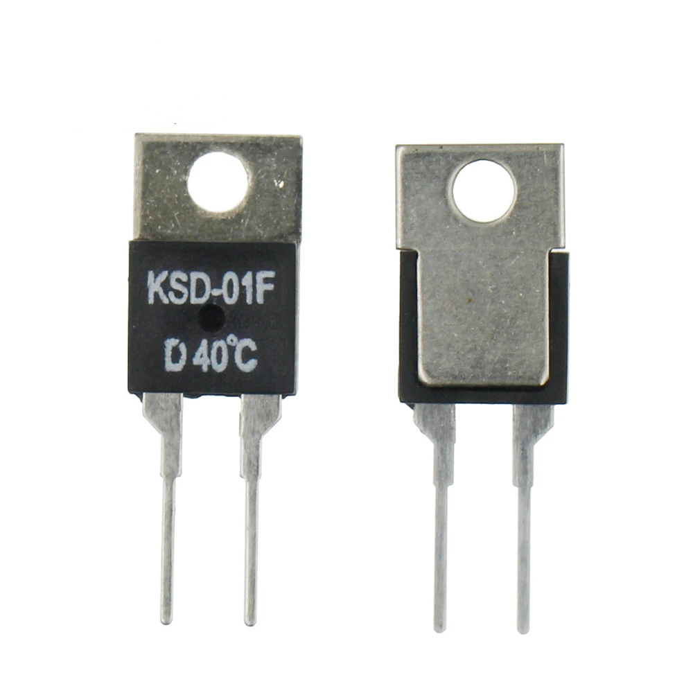 40 50 60 70 80 90 100 DegC NC Normally Closed NO Normally Open 1.5A Thermal Switch Temperature Sensor Thermostat KSD-01F JUC-31F