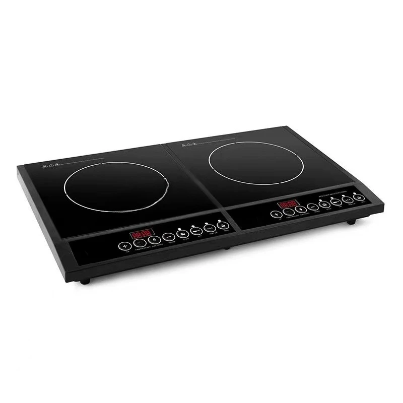

Plastic induction cooker, household stove, double stove eyes