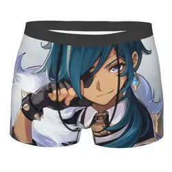 Custom Male Cool Kaeya Genshin Impact Underwear Anime Game Boxer Briefs Soft Shorts Panties Underpants