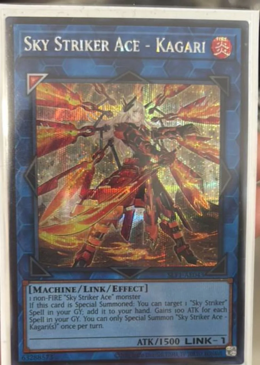 yugioh-konami-duel-monsters-slf1-ae043-sky-striker-ace-kagari-secret-rare-asian-english-collection-mint-card