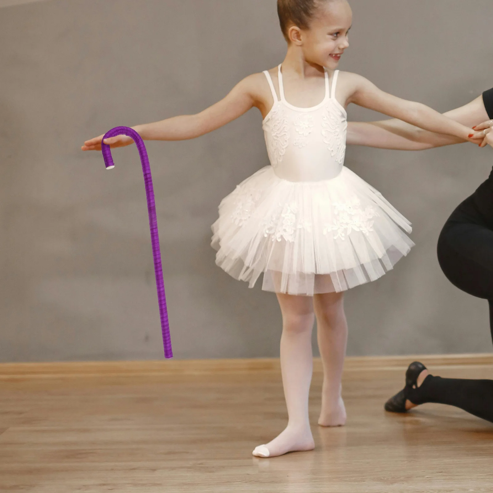 

Children Dance Cane Prop for Jazz Belly Dancing Lightweight Ergonomic Grip Suitable Home School Class Use Halloween Party