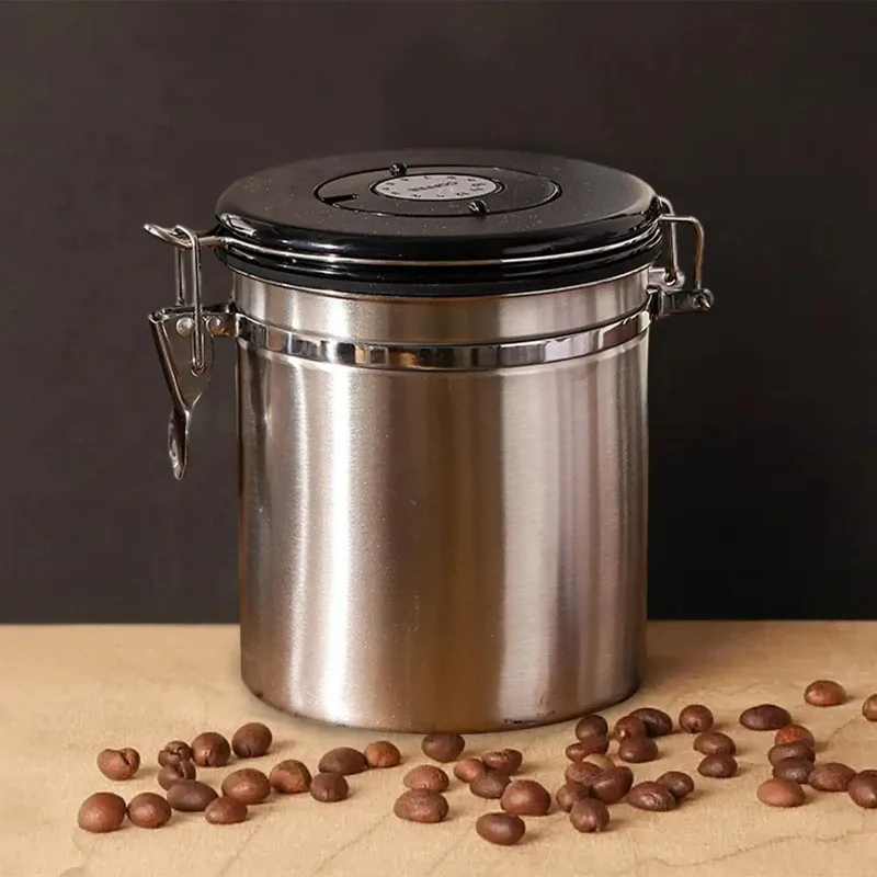

Coffee Bean Container and Spoon Airtight Storage Tank for Sugar Cookie