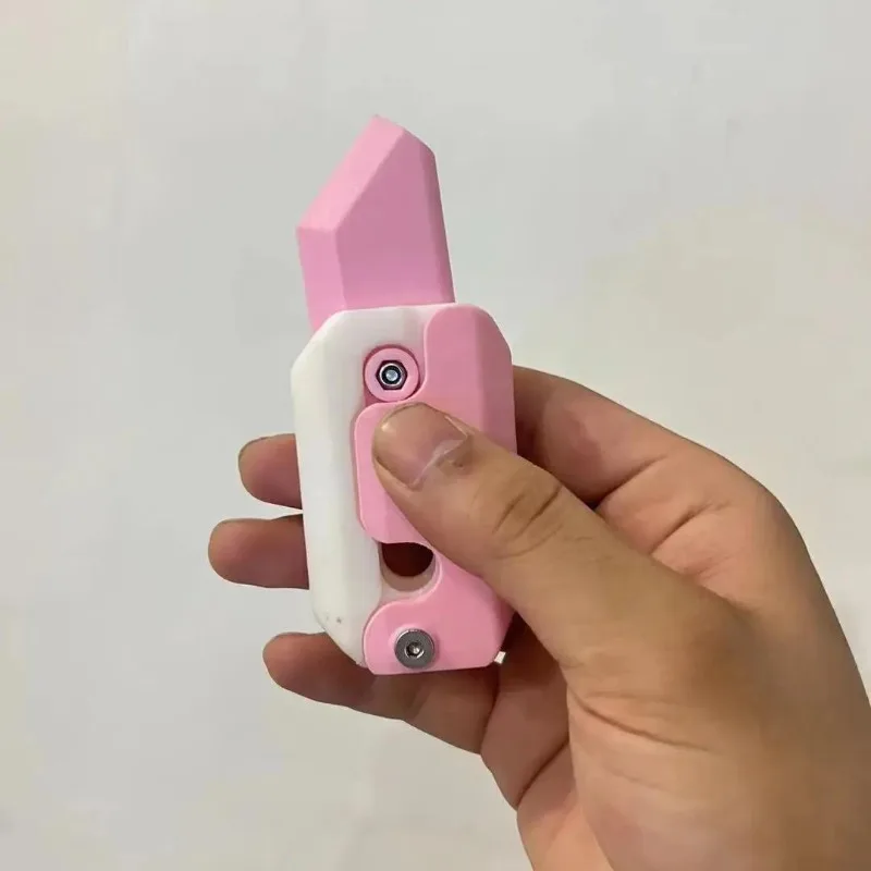 Promotion Discount 3D Decompression Fun Gravity Knife Anime Peripherals Model Props Cosplay Funny Gifts Collectible Outdoor Toys