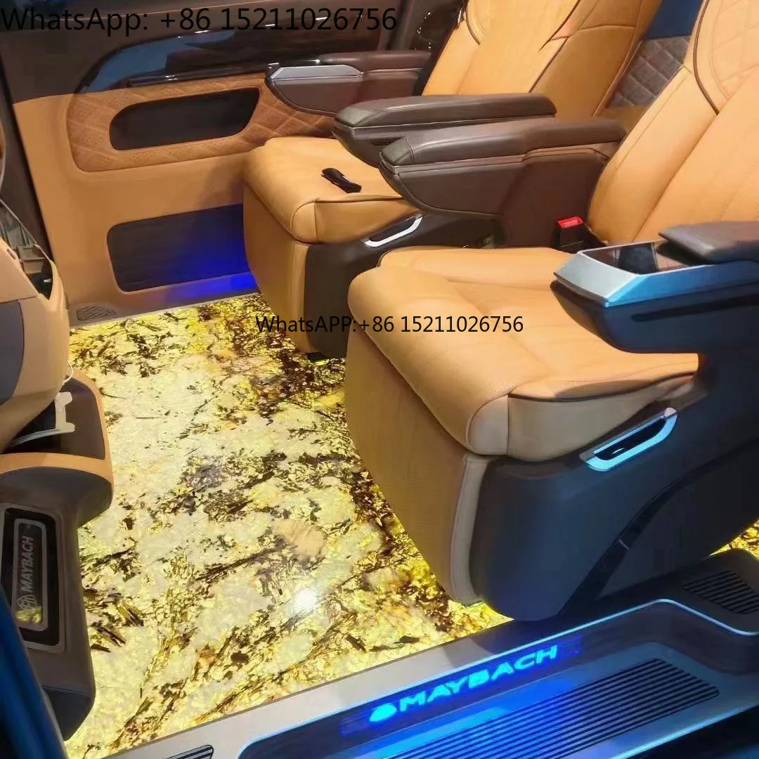 Auto-Innenverkleidungsteile, maßgeschneiderte Auto-Boden, Auto-Marmorboden für Van MPV