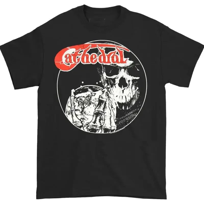 Cathedral Band Black T Shirt Cotton Bt439