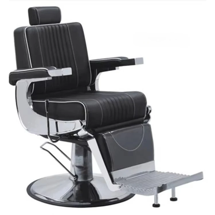

Hot Salon Hair Beauty Equipment Haircut Synthetic Leather Reclining Barber Chair