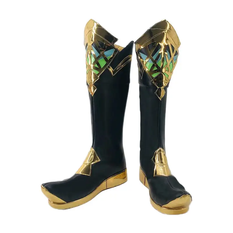 genshin-impact-cosplay-alhaitham-cosplay-chaussures-bottes-sur-mesure