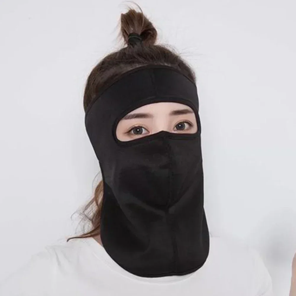 Máscara de ciclismo con protección solar de verano de seda de hielo, bufanda facial transpirable Anti-UV, casco para deportes al aire libre para ciclismo y correr
