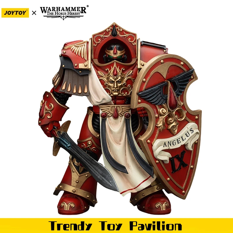 

【JOYTOY】Warhammer 40K Blood Angels Crimson Paladins Squad Crimson Paladin 3 1/18 Action Figure Toys Collection