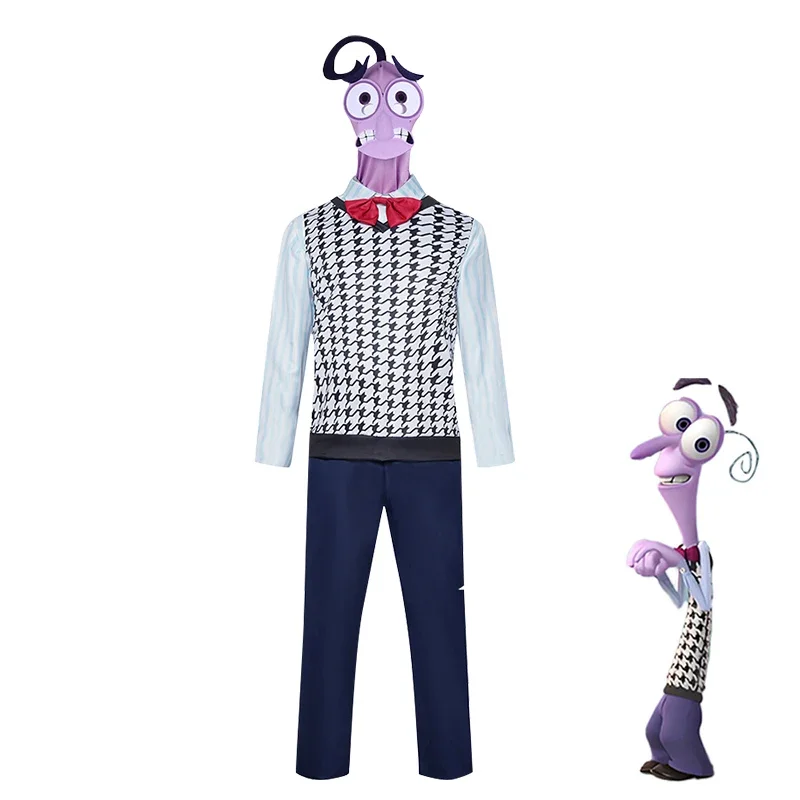 アニメ映画インサイドアウトジョイコスプレ衣装喜び怒り恐怖 Cos 衣装大人子供ハロウィンステージパフォーマンス衣装 #   1 #   W