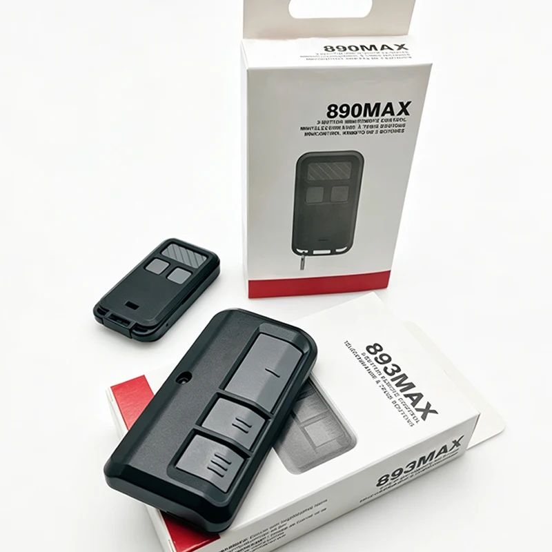 LiftMaster 893MAX 890MAX Remote Control 3Buttons Security+ 2.0 Keychain Mini Remote For LiftMaster Garage Door & Gate Operators