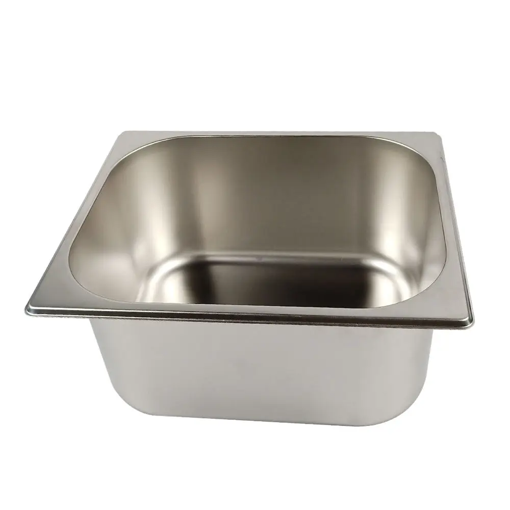 خزان زيت قابل للفصل سعة 6 لتر برؤوس مزدوجة، مقلاة عميقة تجارية للدجاج، مطعم كهربائي