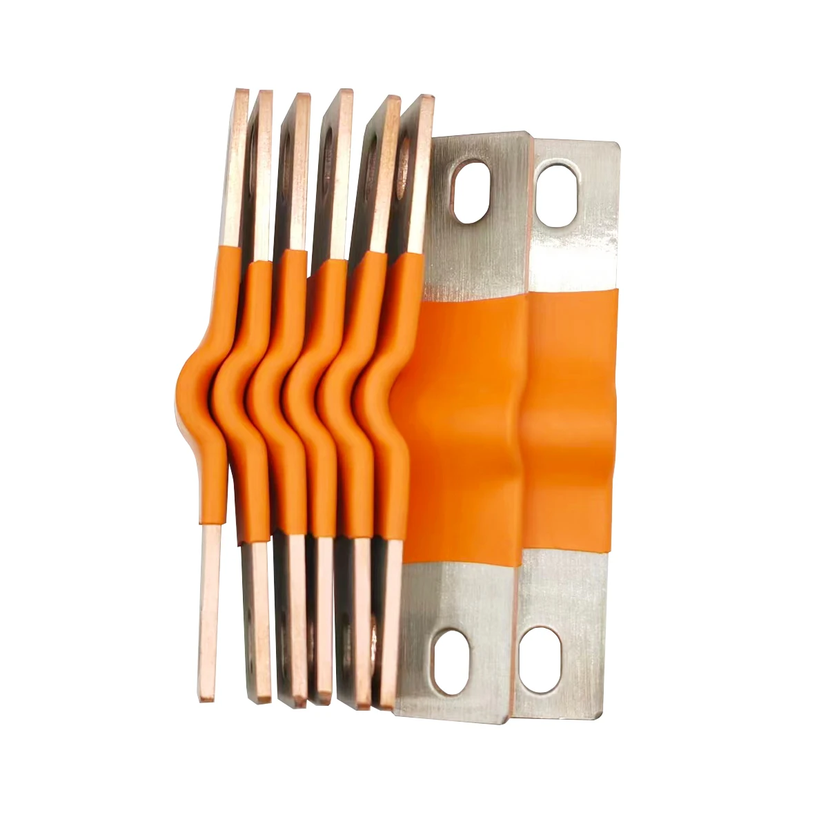 Flexible Busbar Lifepo4 280AH Battery Terminals Lithium Battery Straps Clips Studs Connecting Bars Pure Copper For 120AH 320AH