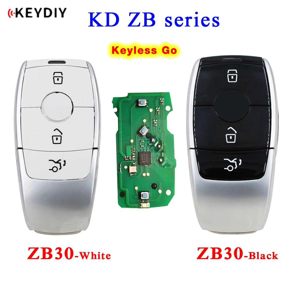 

Универсальный дистанционный ключ KEYDIY KD Smart Key серии ZB30 ZB для детской модели, Автомобильный ключ подходит для более чем 2000 моделей для MB Maybach Style