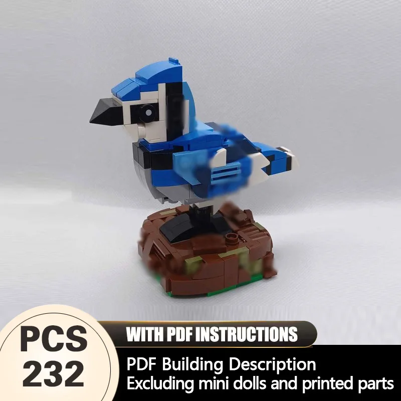 

Creators Animal Series Model MOC Building Bricks Blue Bird Modular Technology Gifts Holiday Assemble Children Toys Suit
