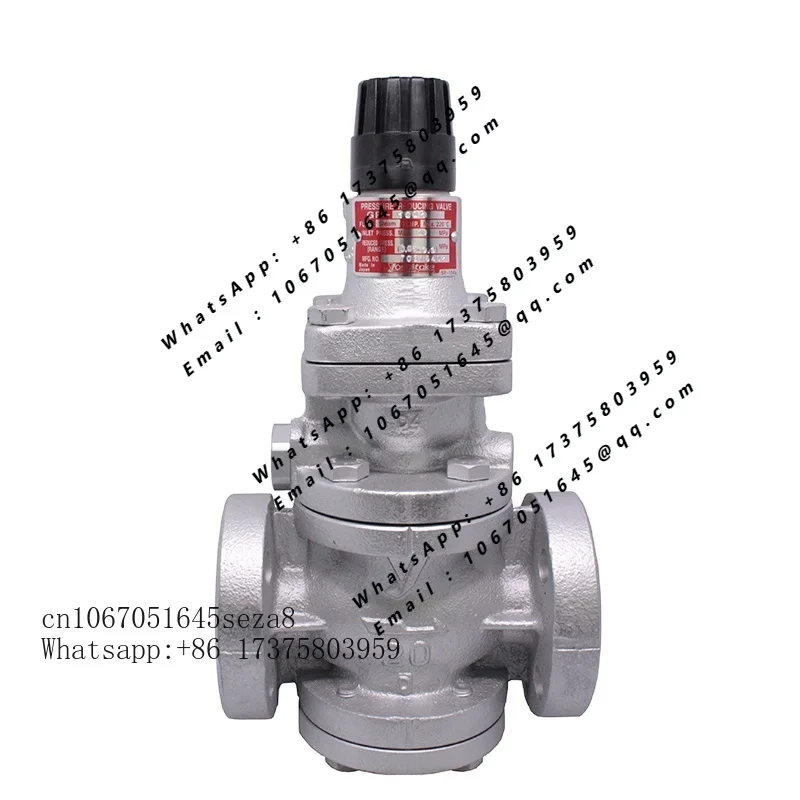 Japan Original YOSHITAKE GP-1001 pilot Operated Steam Pressure Reducing Valve for Steam Piping System with Handle PRV in Stock