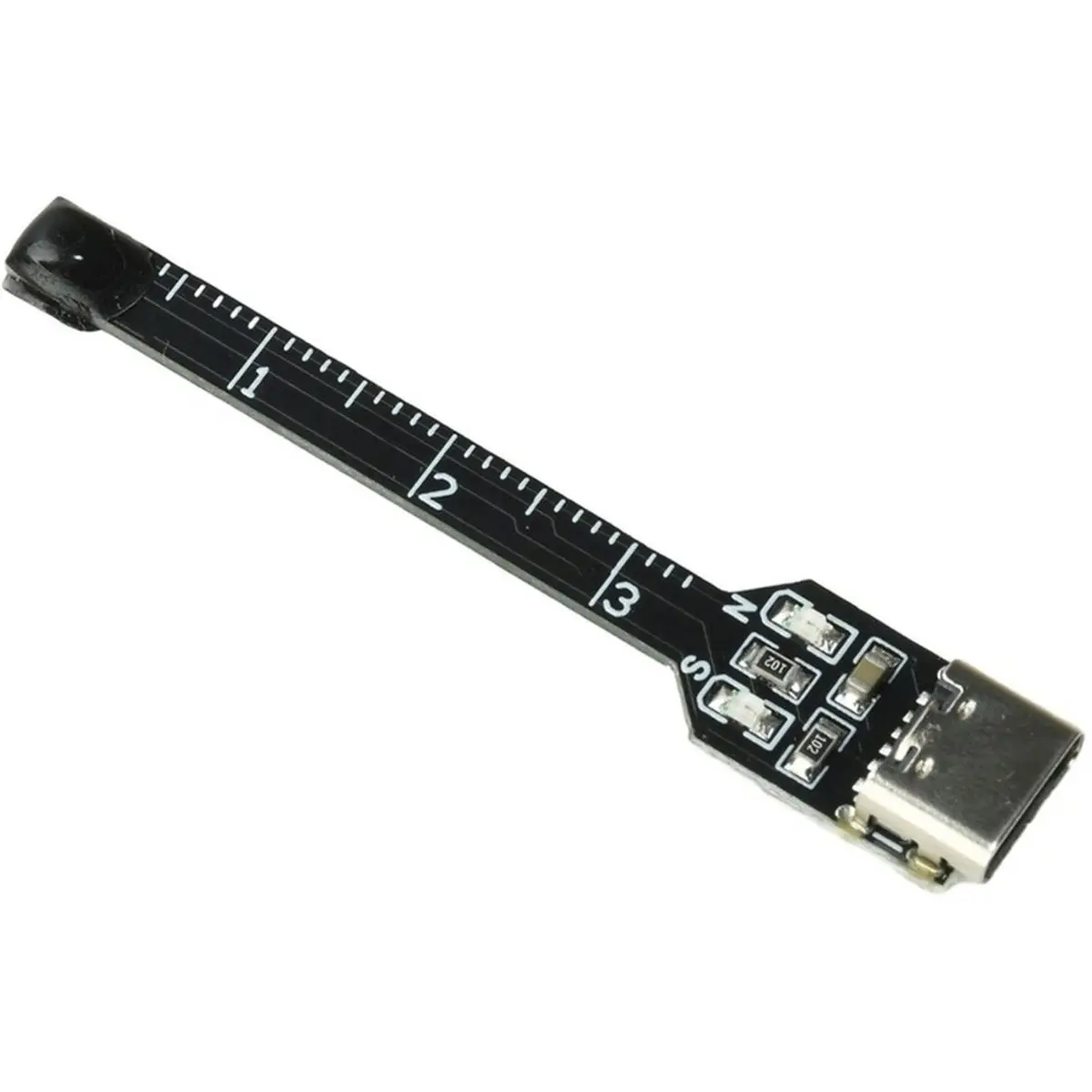 DC 5V 5mT Magnetic Pole Detector Tester Hall Sensor Module Red Green LED Display N S Pole Identifier Magnetic Test Tool
