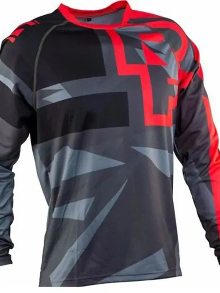 AliExpress NONE SPOT BRAND NEW SUMMER MOTOCROSS SHIRT MEN BREATHABLE MOUNTAIN BIKE MTB LONG SLEEVE RACING DOWNHILL CYCLING MEN'S SPORTS JERSEY