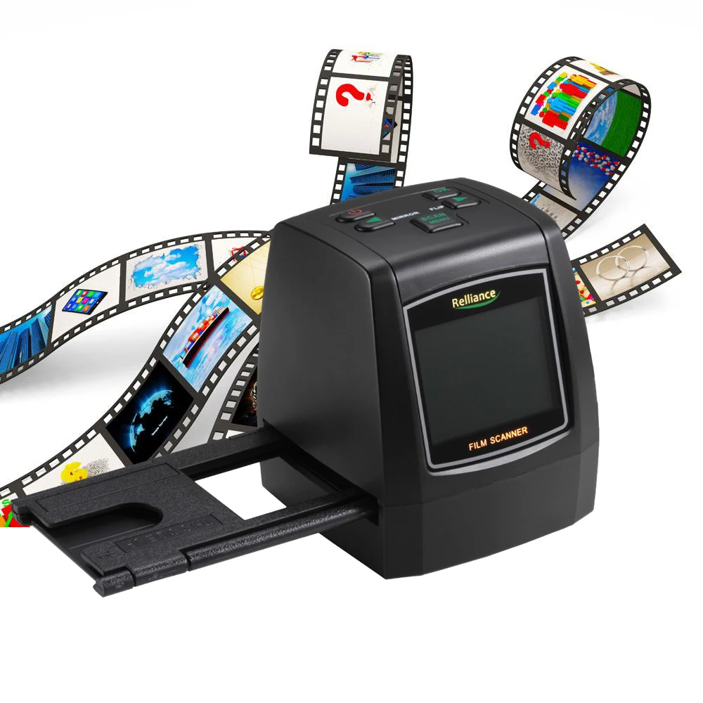 Escáner de película fotográfica LCD de