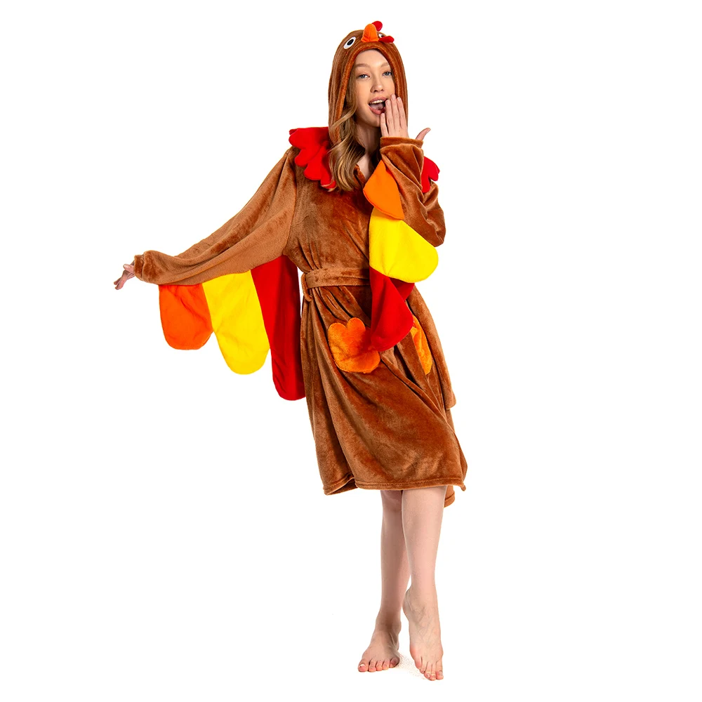 Халат с животными, мягкая теплая мягкая пижама с героями мультфильмов для взрослых женщин, комбинезон с капюшоном, одежда для сна, домашняя одежда, подарок на день рождения для косплея