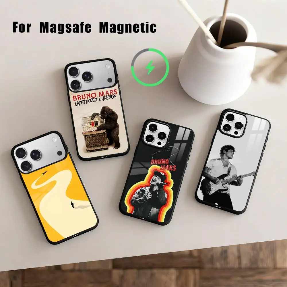 

Talented Singer B-Bruno M-Mars Phone Case For iPhone 17,16,15,14,13,12,Plus,Pro,Max for Magsafe Magnetic Wireless Charging