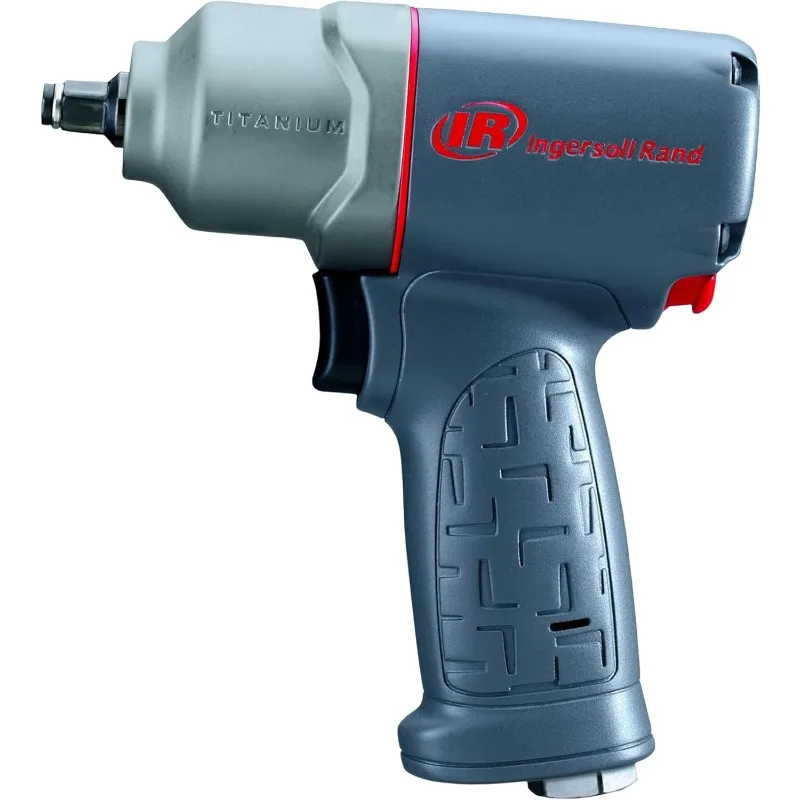 

2115TIMAX 3/8" Air Impact Wrench, 300 ft-lb Torque, Titanium Hammercase, Friction Ring Retainer, Pistol