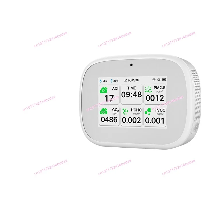 

WiFi graffiti 10 in 1 air quality detector PM2.5 carbon dioxide TVOC formaldehyde NDIR sensor