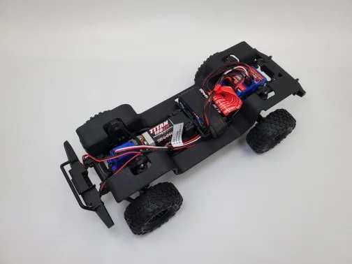 2 stuks Simulatie Spatbord voor 1/18 RC Crawler Auto Traxxas TRX4-M Defender D90 D110 Upgrade Onderdelen