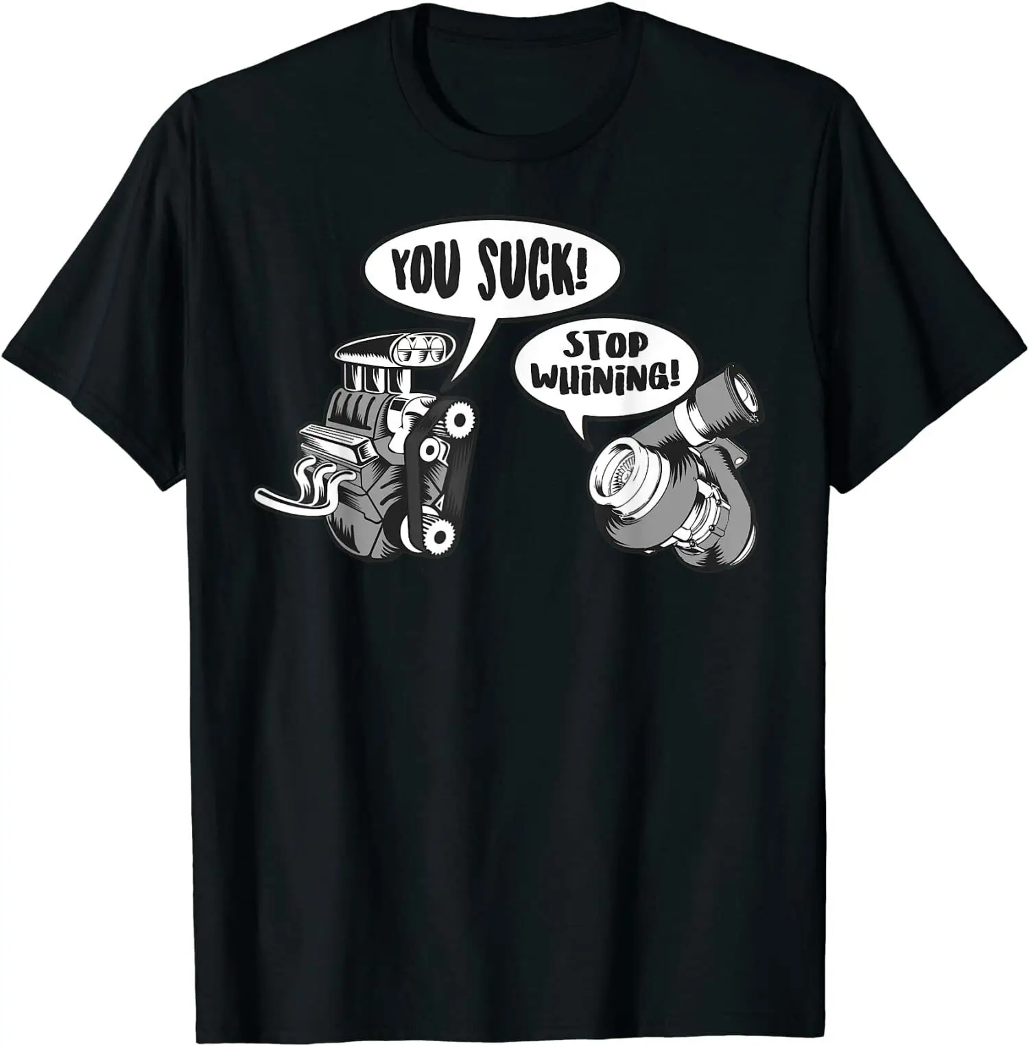 NEW LIMITED Funny Stop Whining Car Mechanic Precision Turbo For Men T Shirt