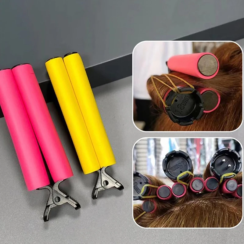 12Pcs Perm Heat Insulation Clip Professional Anti-scald Heat Insulation Clip Beauty Salon Hair Rollers Perm Hair Styling Tool