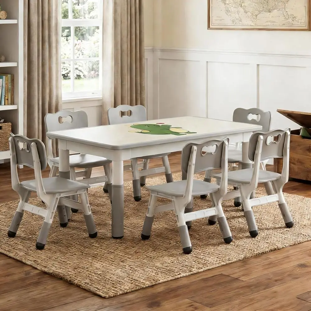 Kids Table And 6 Ch…