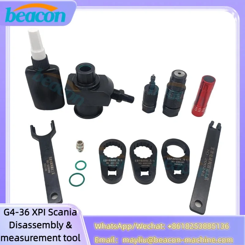 مجموعة أدوات تفكيك وقياس حاقن XPI G4-36 الكمون (سكانيا) أ