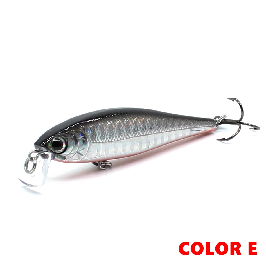AOCLU-Hard Minnow Lure für Rock, Boot, Wolfs barsch, Thunfisch fischen, 10 # VMC Haken, Rassel machen Lärm, Sinking Wobbler, 65mm, 5,5g – Detail 13