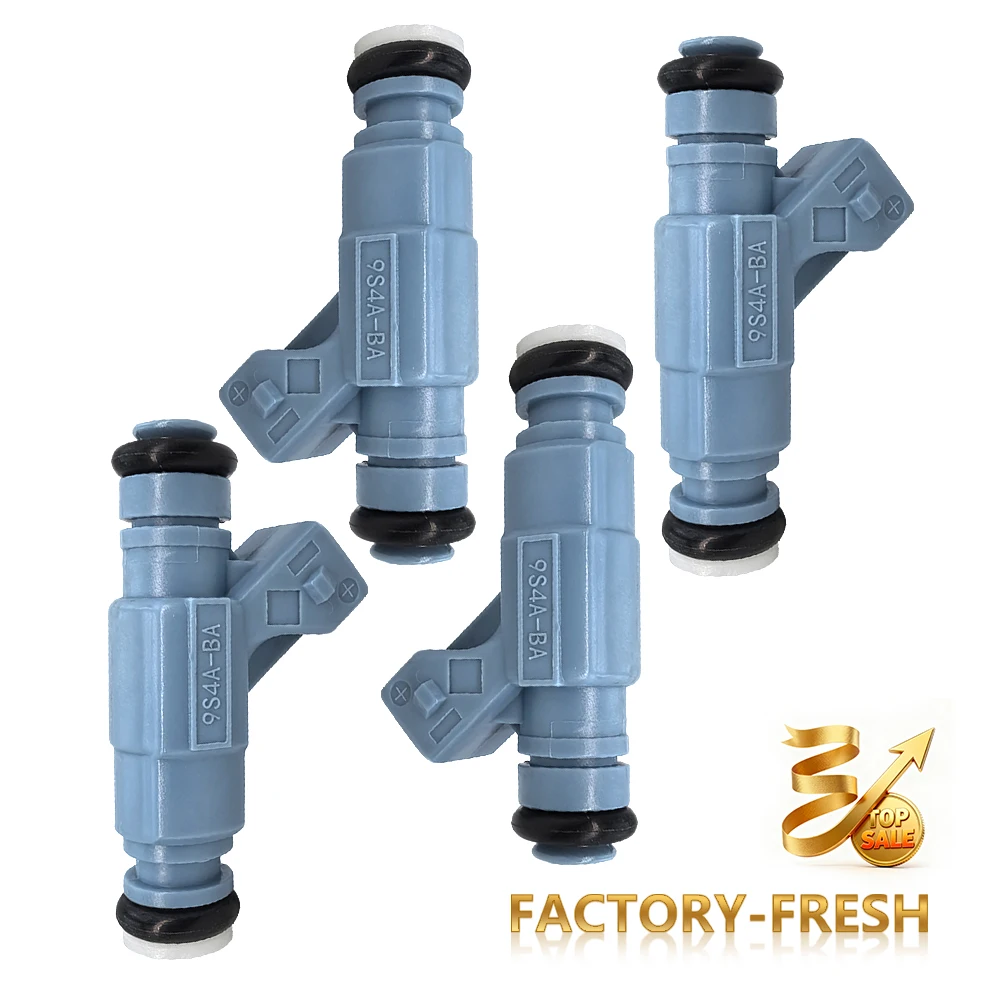 1/4 Uds 0280156410 inyector de combustible 0280156410 para FORD ECOSPORT 2,0 16V/FIESTA 1,6 08 componentes de motor de automóvil