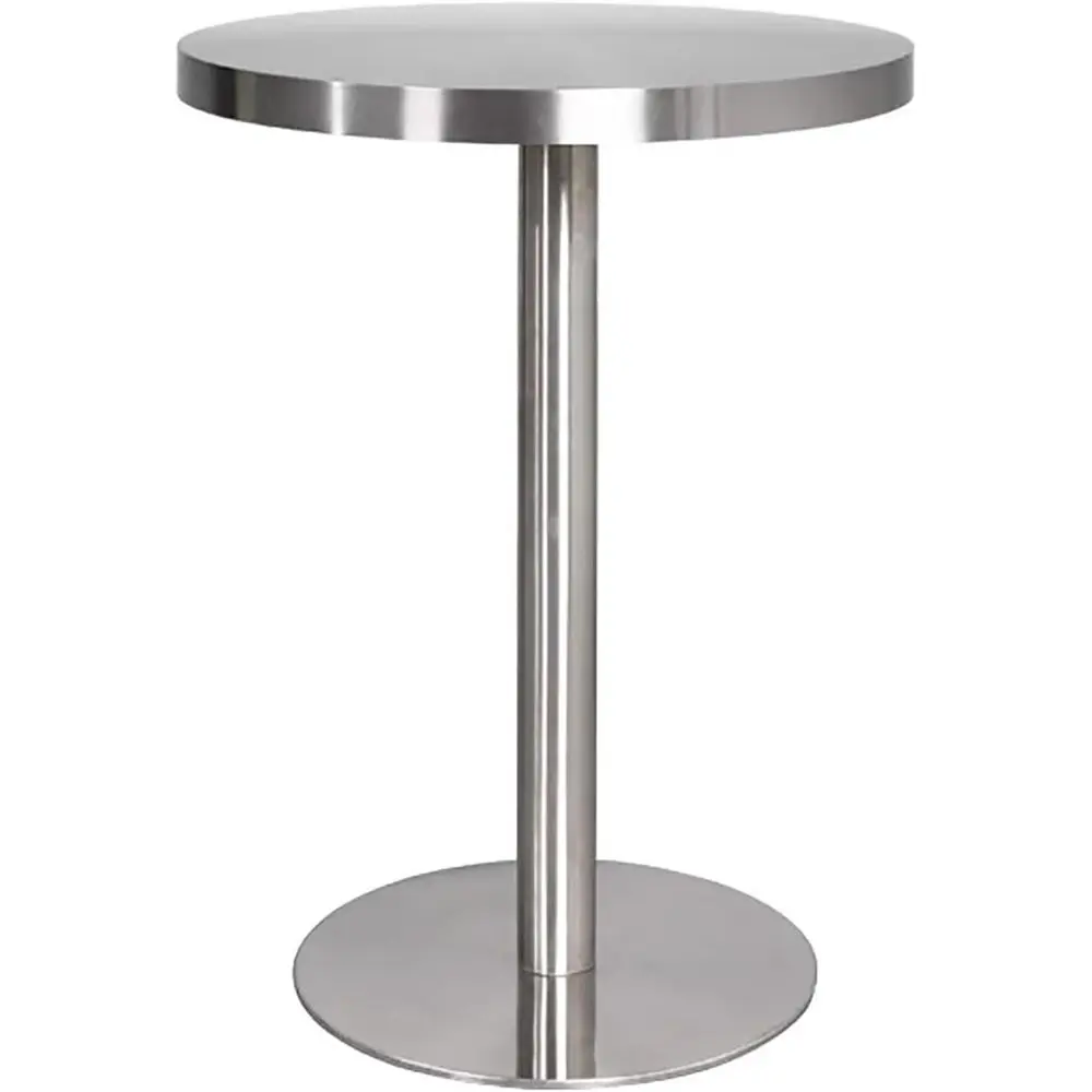 

Приставной столик для гостиной, столовой, кафе, балкона, приставной столик из нержавеющей стали, современный простой металлический торцевой столик, 50 см