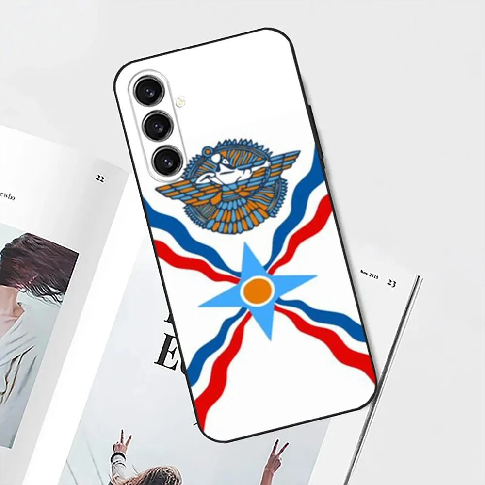 A-Assyrian Flag   Phone Case For Samsung S24,21,22,23,30,Ultra,S20,Plus,Fe,Lite,Note,10,9,5G Black Soft Cover