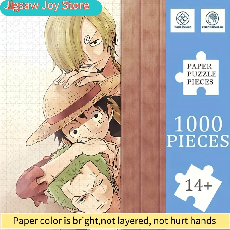 

Набор пазлов с аниме-дизайнами, подходящий для взрослых и семей, как увлекательная головоломка, украшение для дома.