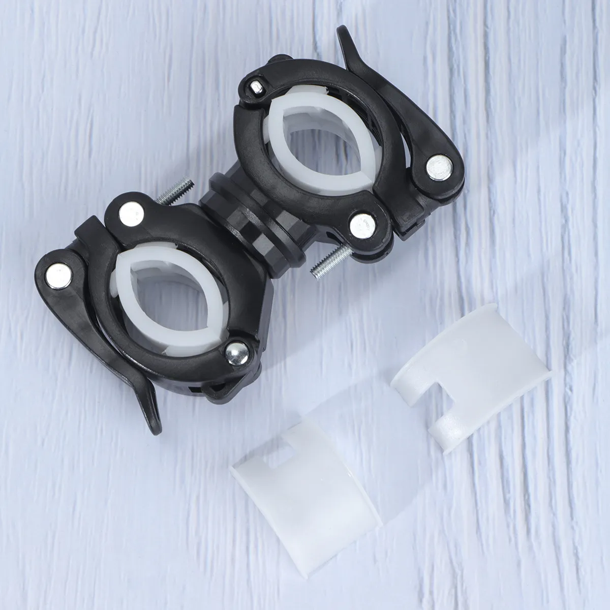 

Bicycle Flashlight Holder 360 Degree Rotatable Bike Torch Mount Bracket Clamp For Electric Bike Motorcycle Handlebar