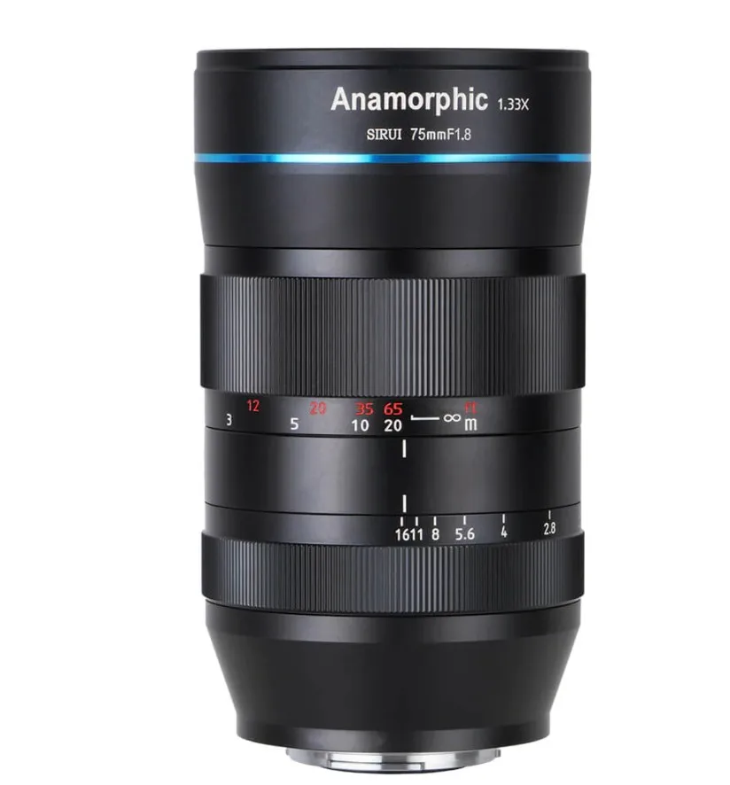 

SIRUI 75mm F1.8 1.33X APS-C Anamorphic Lens