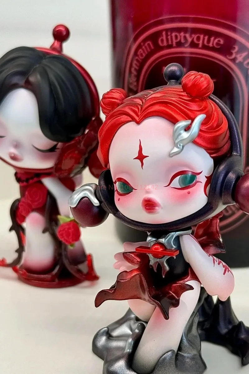 Hot POP MART Skullpanda The Sound Series Blind Box Mystery Box Guess Bag Toys Doll Cute Anime Figure Desktop Ornaments Girl Gift