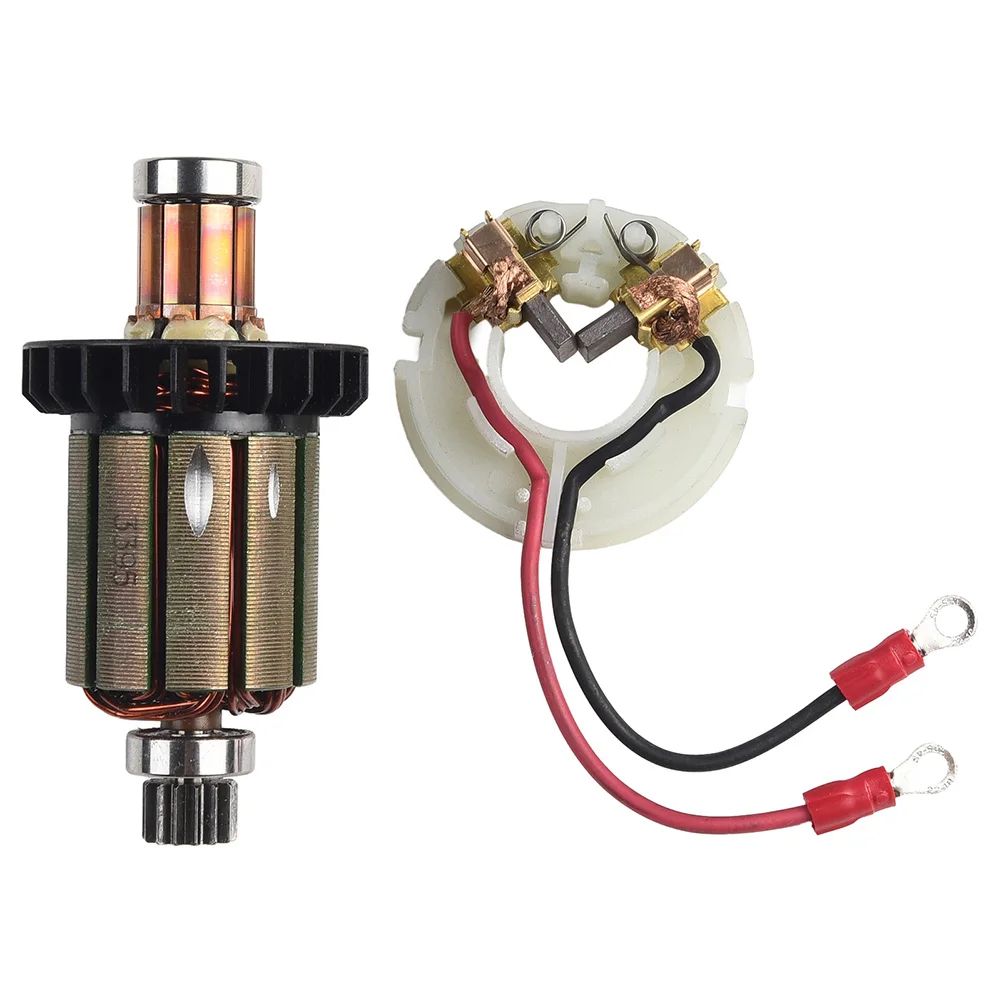 

High Performance Armature with Carbon Brush Holder for DHP458 BHP458 DDF458 BDF458 Part Numbers 619496 0 638991 1