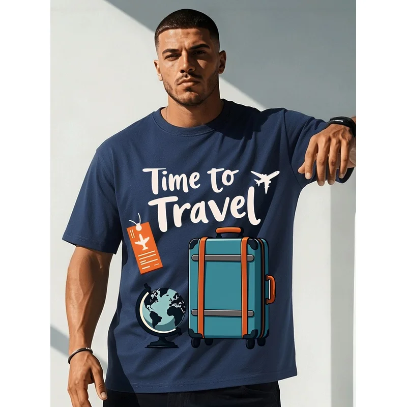 Men'S T-Shirt, New Men'S Summer Short-Sleeve 