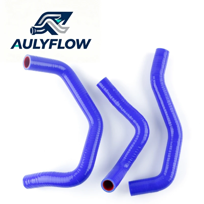 For Kawasaki Ninja ZX6R ZX636C 2003 2004 Silicone Radiator Coolant Hoses Kit Performance Upgrade Cooling Hose Set view 4