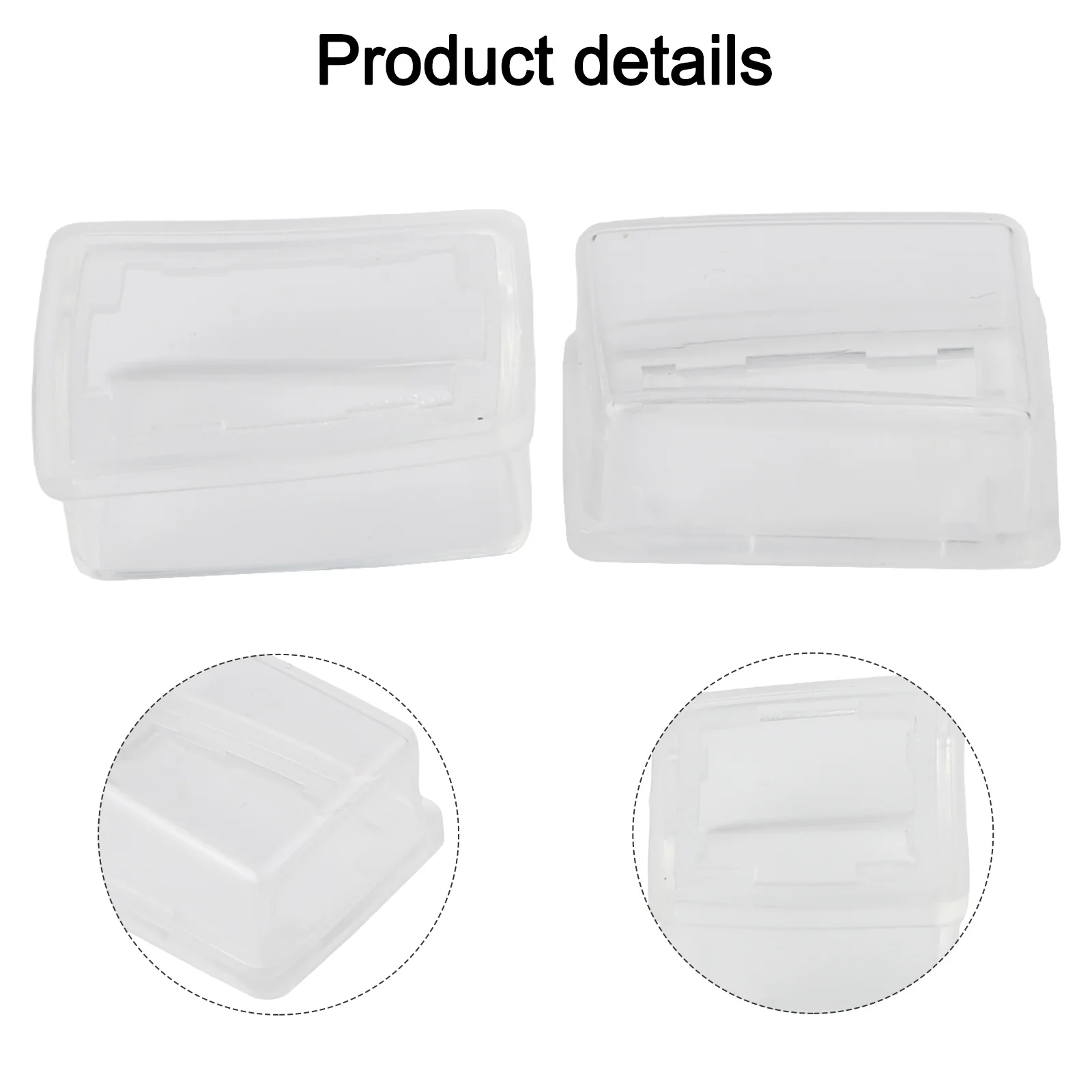 10 Transparent Waterproof Rectangular Rocker Switch Covers Silicone Protection for Standard 19mm x 13mm Cutout Rocker Switches