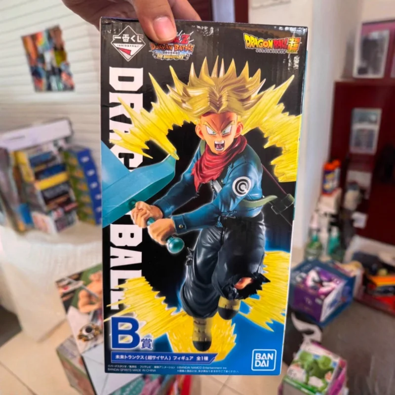 

In Stock Original Bandai Dragon Ball SPIRITS Ichiban Kuji B Award 20cm Anime Figure Torankusu Model Ornament Toy Birthday Gift