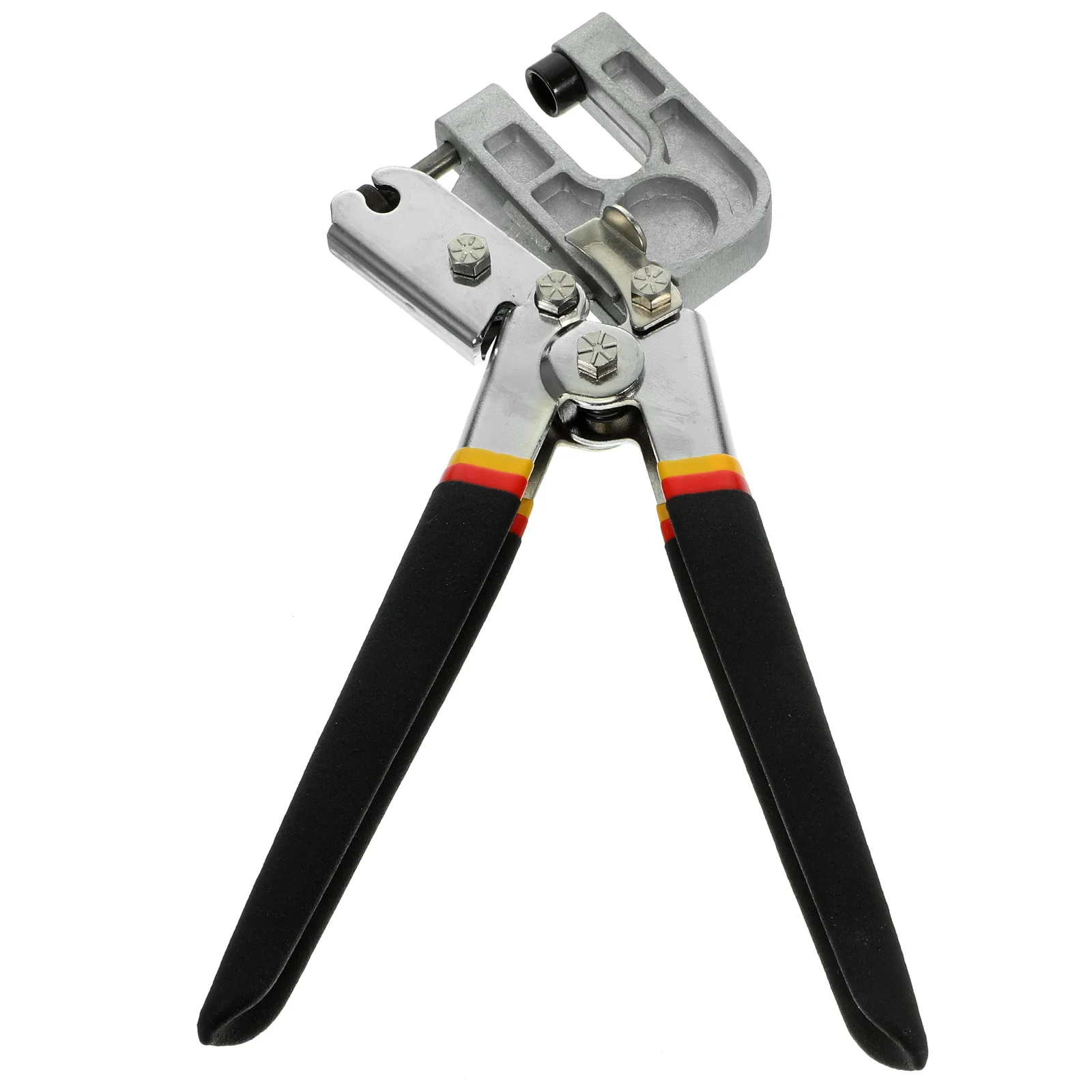 

1pc Keel Mounting Clamps Crimping Tool Ergonomic Non Slip Handle Stud Crimper Plier Punch Pliers Sheet Metal Drywall Connections